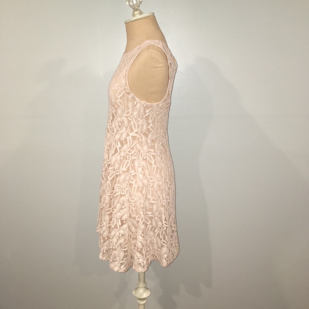 Free People Miles of Lace Alabaster Cream Dress - Picture 3 of 5